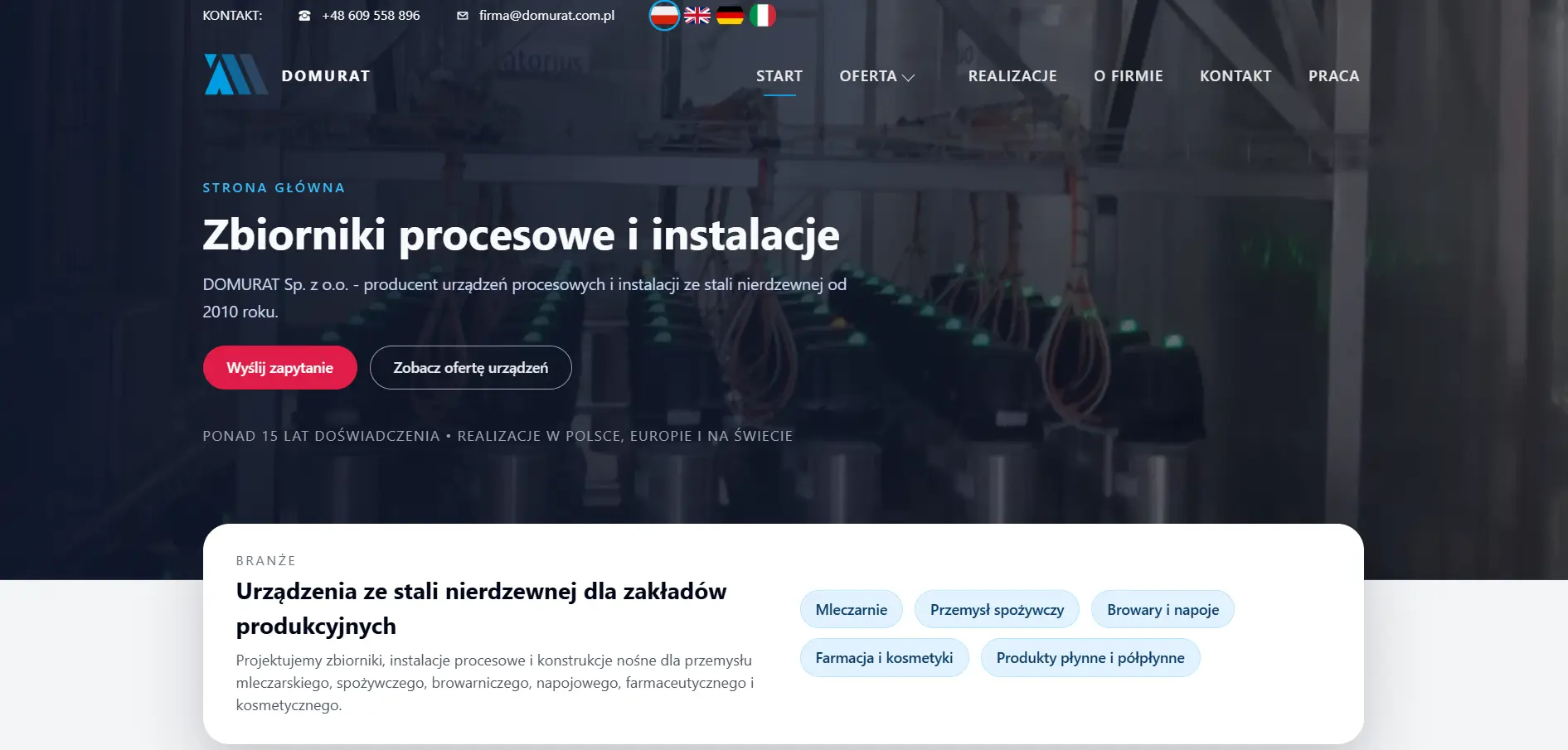 Strona Internetowa Domurat